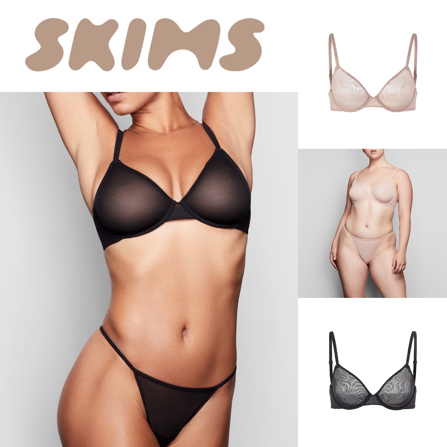 薄纱一片式文胸性感无痕内衣