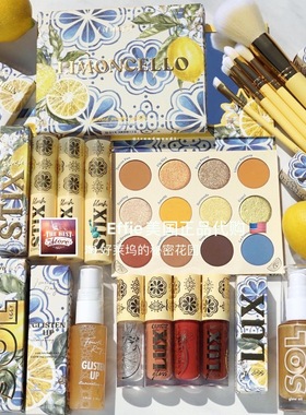 美代正Colourpop夏日柠檬盘清爽清新limoncello莫吉托意大利海风