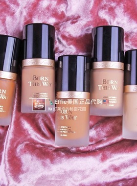 【正品现货】Too Faced Born This Way自然轻薄遮瑕滋润粉底液