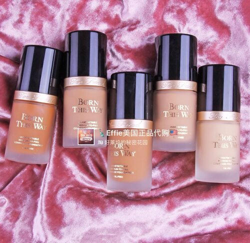 【正品现货】Too Faced Born This Way自然轻薄遮瑕滋润粉底液