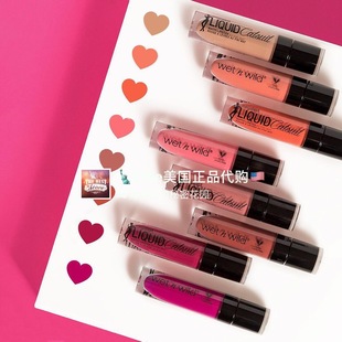 Wild湿又野Catsuit哑光雾面吃土色豆沙色唇彩 美国正品 Wet