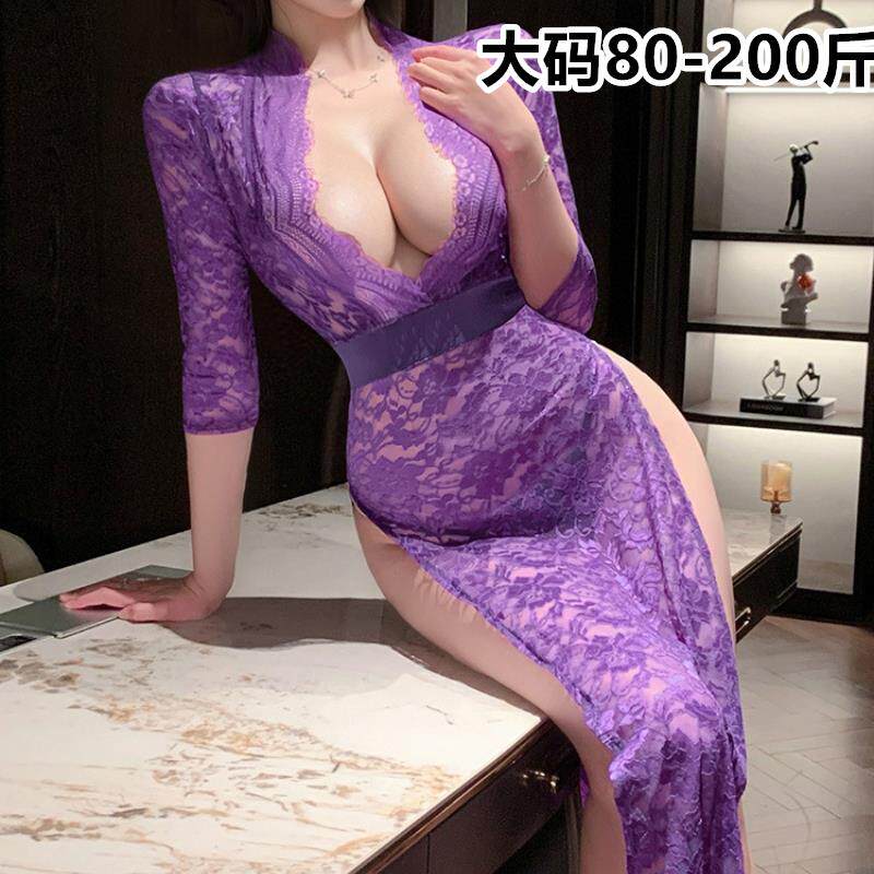 大码180斤晴趣内衣纯欲旗袍袍成人趣味内衣女情小胸护士制服睡衣