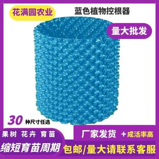 植物控根器围树板蓝色色塑料排水板围树板盆景花盆限根器螺丝