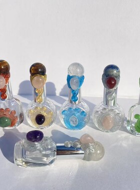 美式魔法药水晶香水瓶摆件