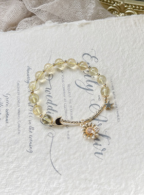 小众原创设计天然水晶手链