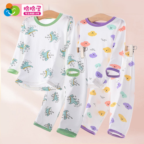 格格亲儿童夏季家居服套装