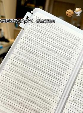 胶水款大容量768簇小火苗下睫毛书单簇野猫仿真火苗自然懒人分段