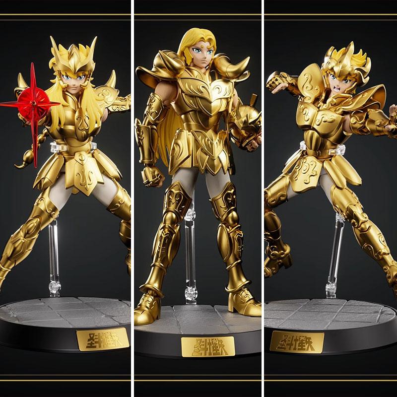 布鲁可黄金圣斗士神话手办积木超越版玩具人偶拼装模型