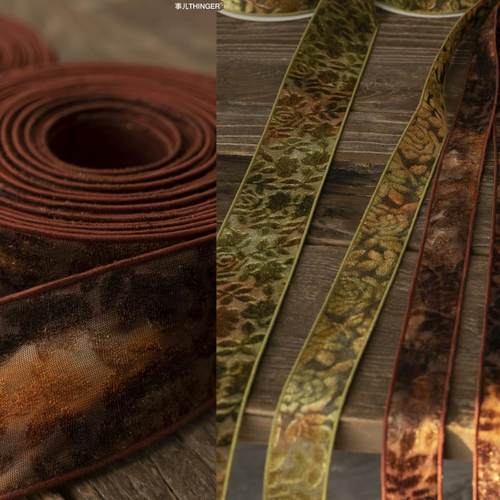 事儿丝带手工扎染晕染洛可可