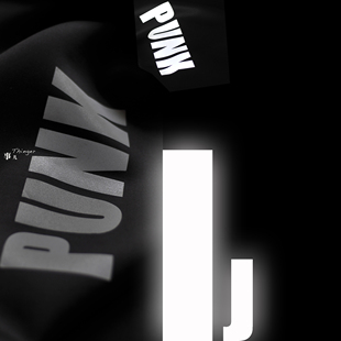 多规格 J／1包价 Impact字体 70%off反光英文字母－TPU热熔胶膜