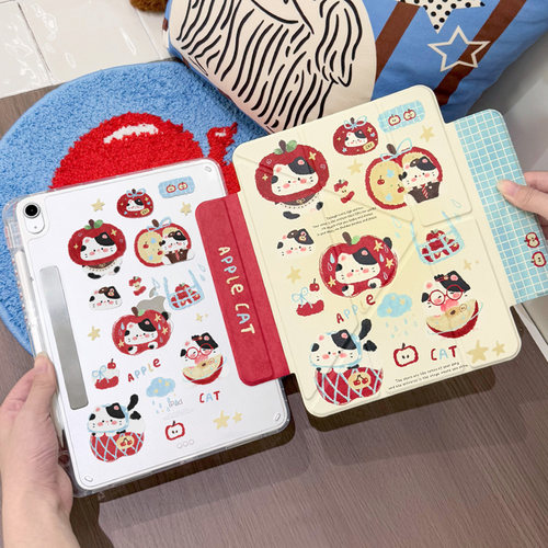morock平板保护壳适用ipad11保护壳air8保护套mini7/6平板壳pro11寸有无笔槽air7654Y折支撑电脑磁吸防摔外壳