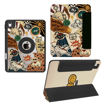 morock圆环磁吸拆分ipad保护壳