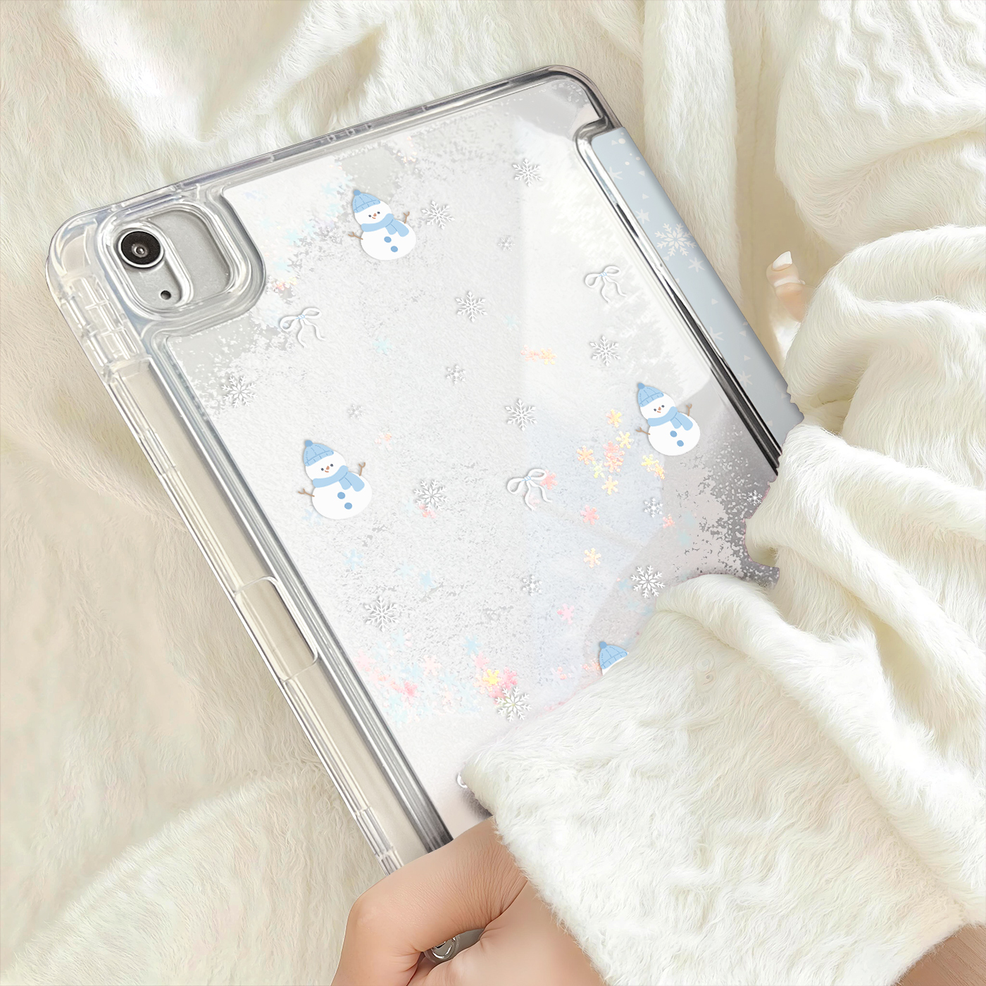 ipad流沙壳背面如星星般点点飘落