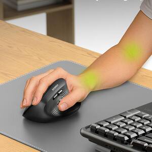 SEENDA MOU200 人体工学无线蓝牙垂直鼠标 多设备连接 可调节DPI