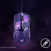 雷蛇眼镜蛇宝可梦耿鬼口袋妖怪联名款 有线游戏鼠标巨甲虫V2鼠标垫