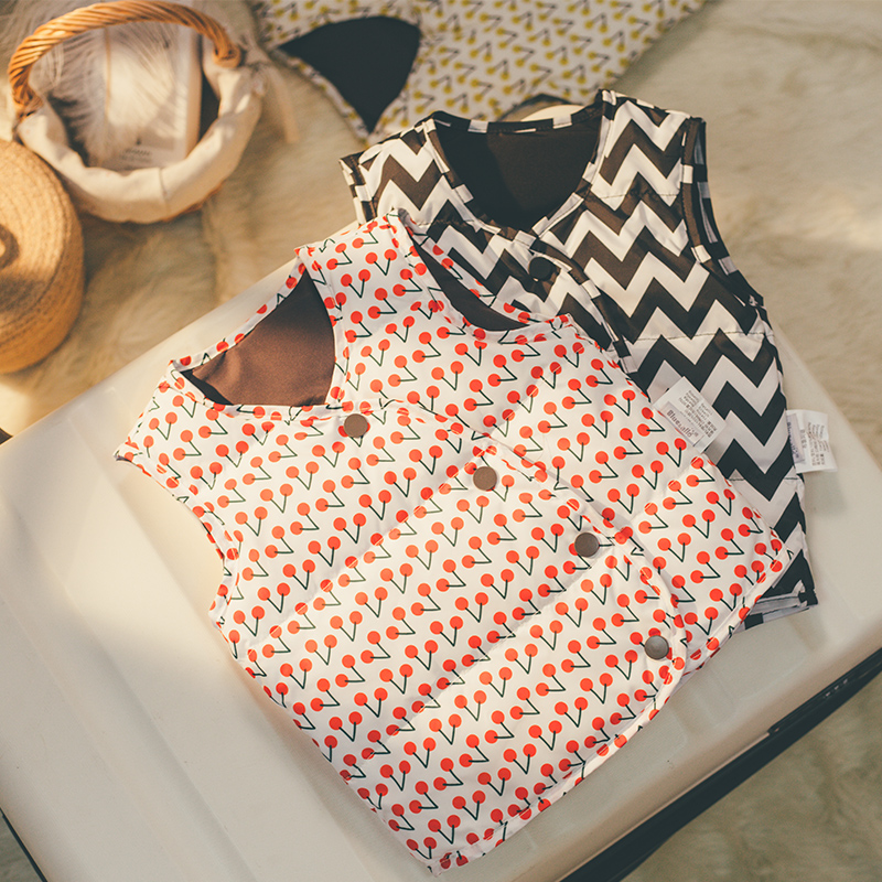 内胆中小童轻薄羽绒保暖上衣马甲