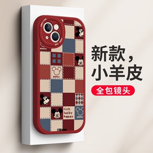 11保护套xr外壳8plus女新春米奇十三四por适 镜头防摔14maxs高级ip12 iphone13Pro 苹果14Promax手机壳新款