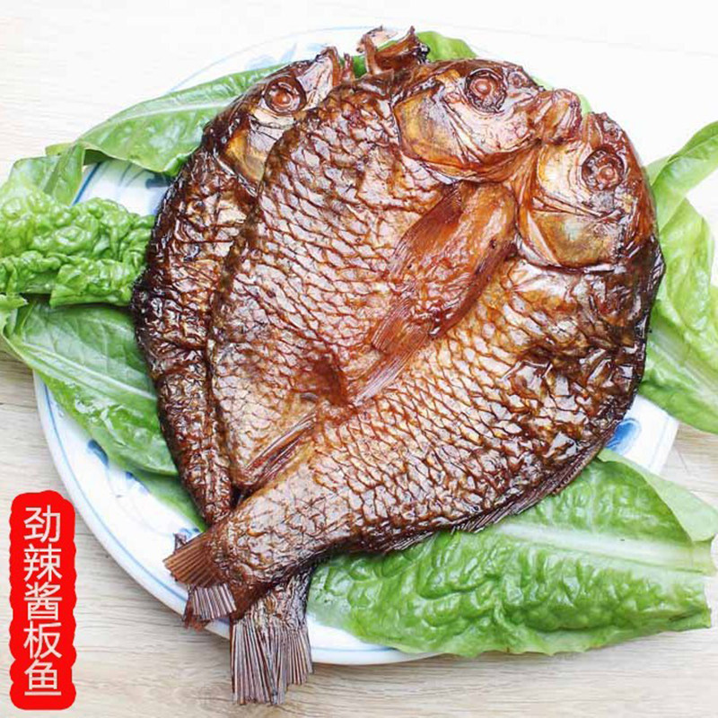 湖南新化特产香辣稻田鱼鱼块香辣酱板鱼劲辣整鱼猛辣休闲零食