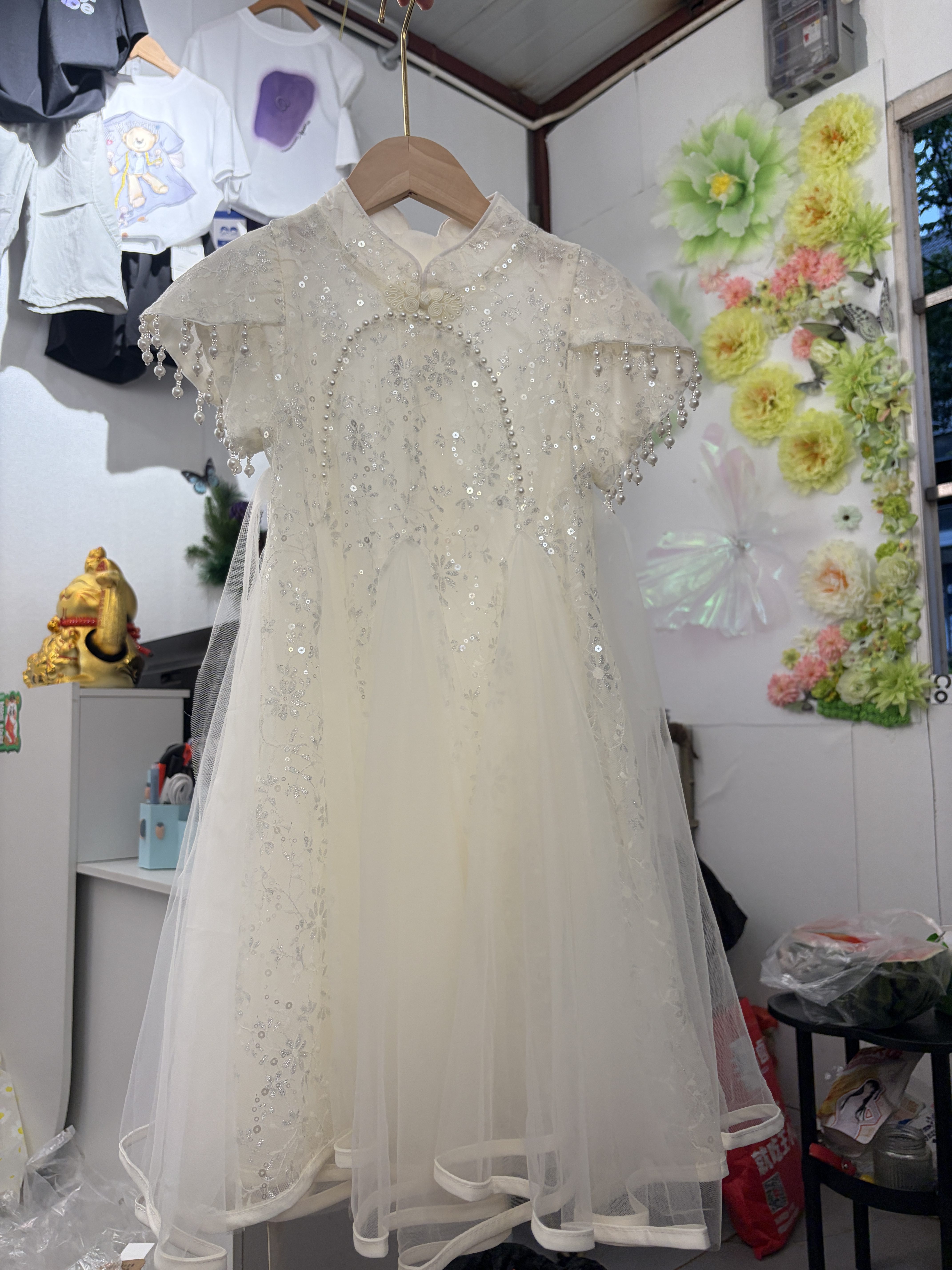 女童旗袍2026连衣裙夏季夏装儿童新款洋气女孩汉服中式公主