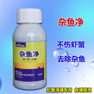 杂鱼净水产养殖虾蟹塘去除野杂鱼龙虾杀杂鱼水产清塘净