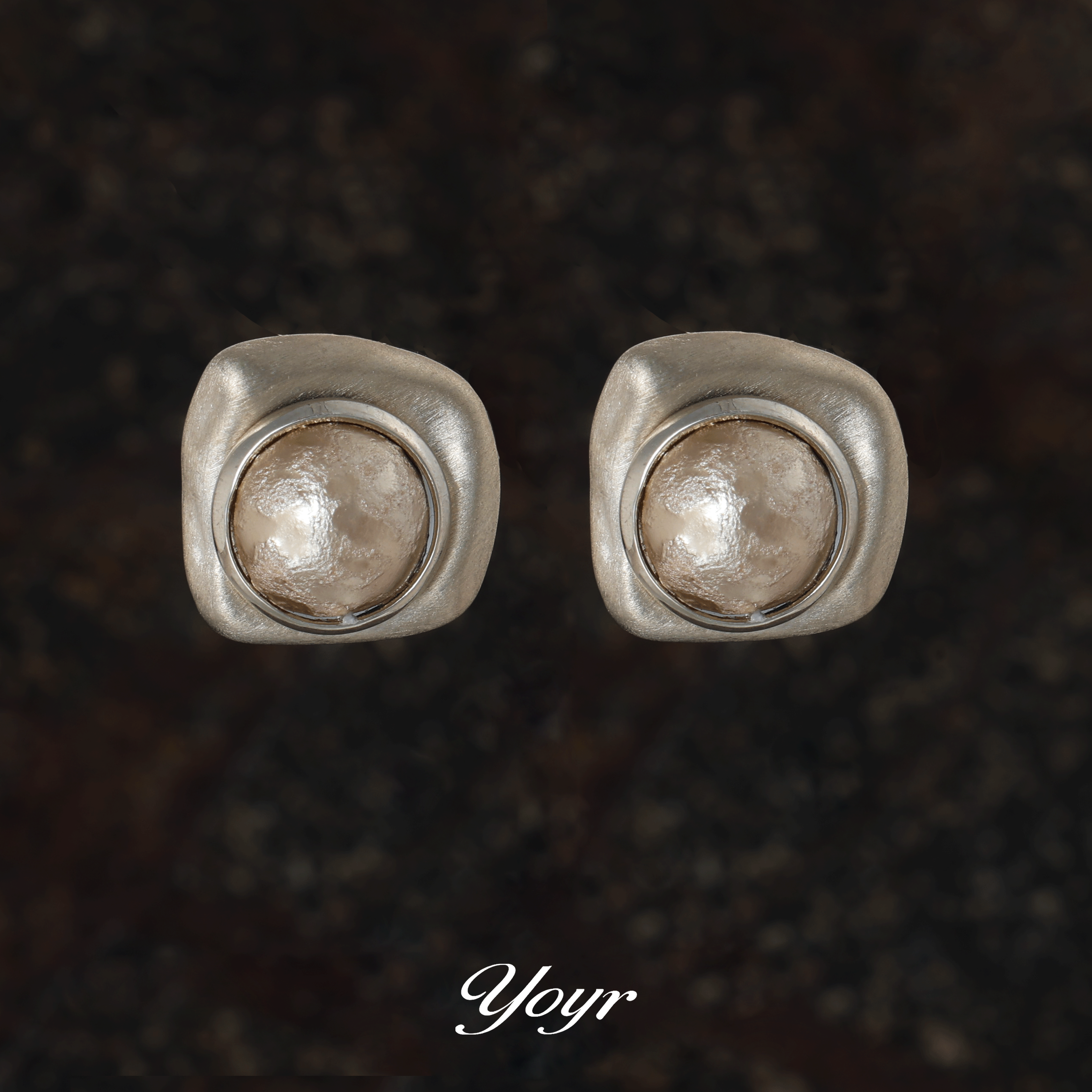 yoyr耳饰 做旧不规则方形纽扣耳钉简约精致百搭韩版高端耳环,饰品/流行首饰/时尚饰品新,耳钉,淘宝优惠券,粉丝福利购,淘宝优惠卷