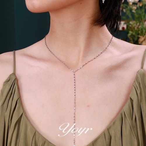 天鹅颈项链 粉丝福利日韩风设计感极简925银七夕气质银色