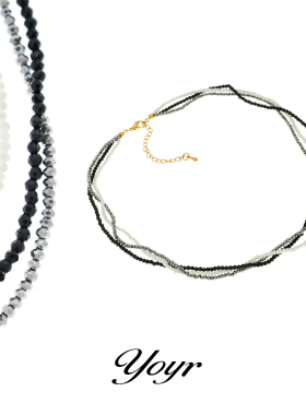 YOYR钛钢锁骨链女手工高级感
