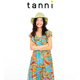 tanni新款 款 荷叶设计感透气舒适度假休闲连衣裙TL11DR112A