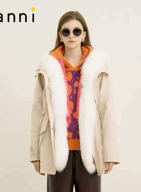 tanni新款通勤百搭复古时尚三合一派克服棉服TM31CJ001A