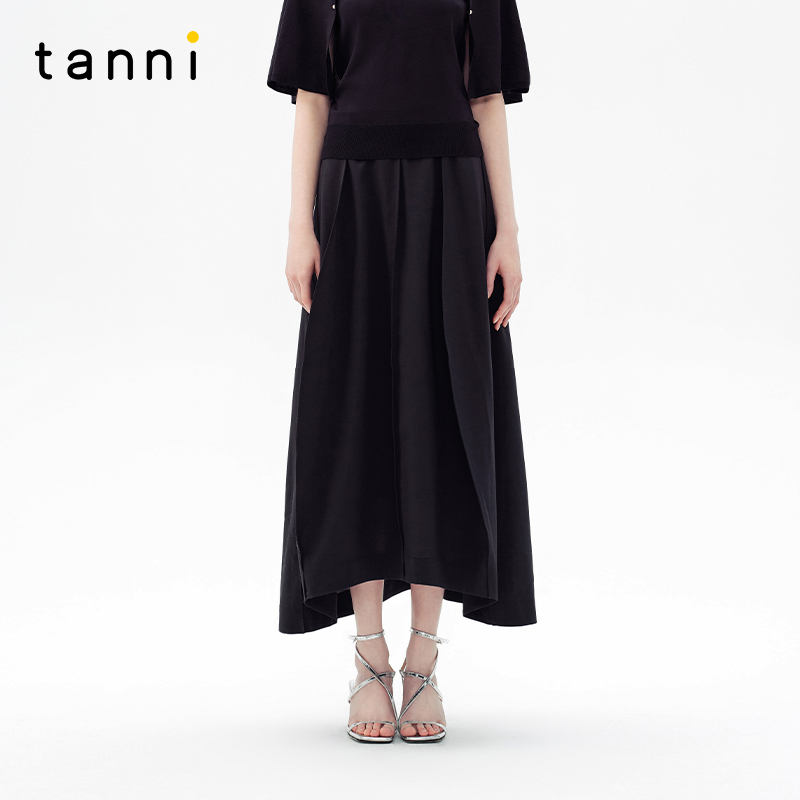 tanni25春新款勤优雅百搭半身裙