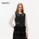 tanni2026春新款 轻奢风贵气优雅金丝细闪小香风马甲TO31VE017A