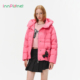 innplanet25秋冬新款 甜美俏皮小马挂饰连帽保暖羽绒服PO31DJ045A