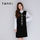 简约大气无袖 tanni新款 通勤百搭时尚 连衣裙TM11DR610A