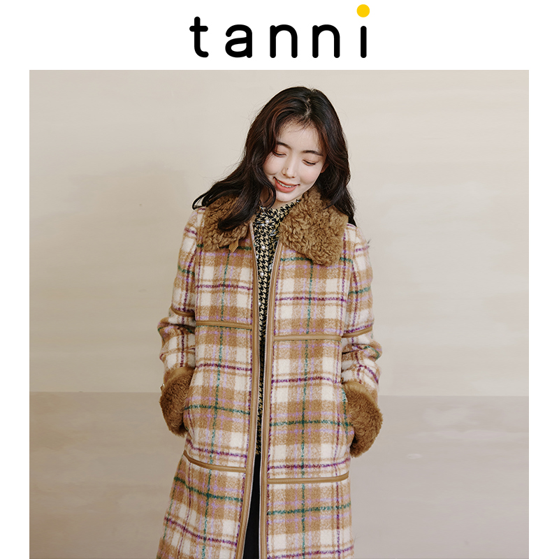 秋冬毛呢大衣tanni百搭