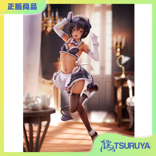 大褐色时代小魅魔女仆手办