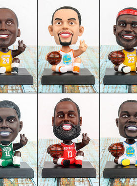 nba库里哈登科比男友篮球手办