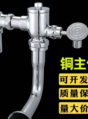 卧式脚踏冲洗阀 蹲坑 大便冲洗水阀 脚踏/踩 DC603VLR/VLFR/VS