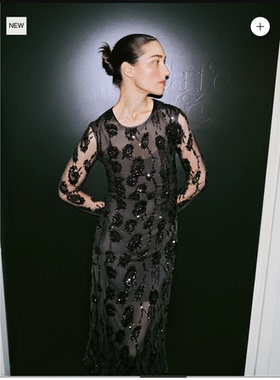 bp新款 连衣裙 珠片 亮片