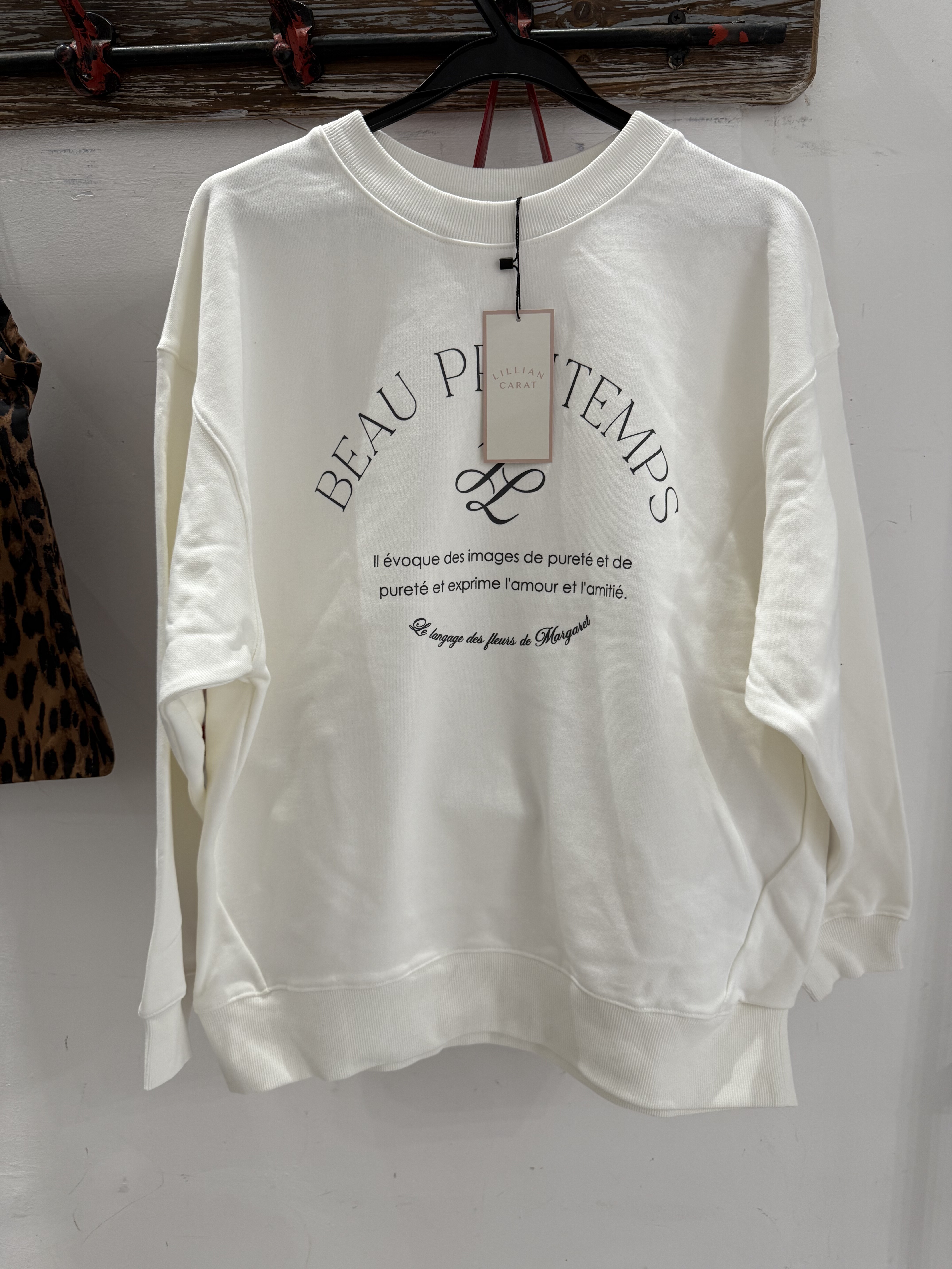 Rosatown｜日单 高级 卫衣 胸围110 长度66