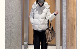 露家 白鹅绒 五格 羽绒服 充绒量200+