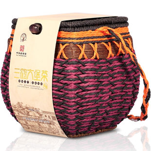 三鹤六堡茶[承意]2022年特级500g散茶广西梧州特产黑茶包邮