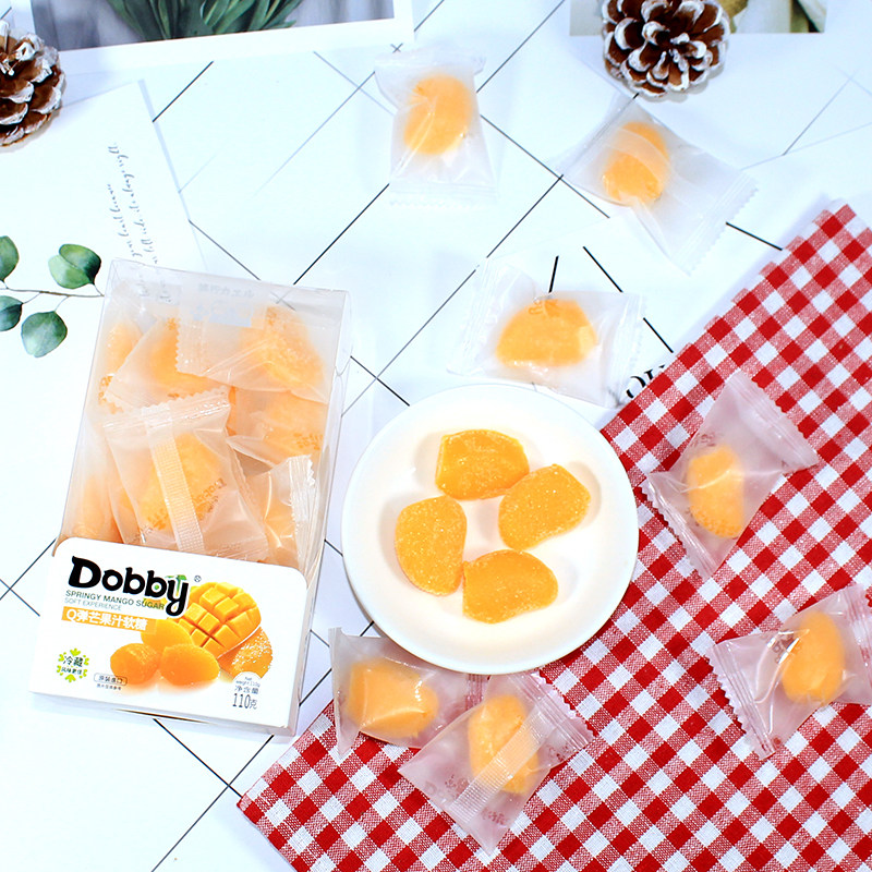 台灣進口 Dobby哆比Q彈芒果椰子水果軟糖110g零食軟糖糖果小零食在類目 零食/堅果/特產, 糖果零食/果凍/布丁, 糖果中 - 來自Buy2taobao.com提供專業的淘寶代購服務