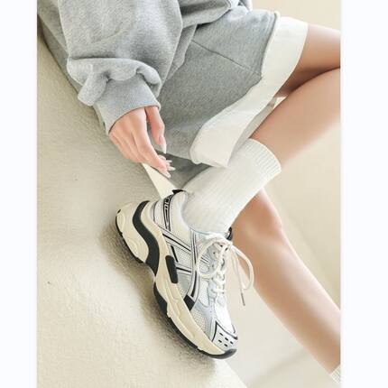 【小李不讲李呀】首尔爆款厚底情侣老爹鞋男女同款网面跑步鞋M158