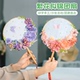 教师节礼物手工扇子diy制作材料包团扇永生花非遗中式 扇团建活动