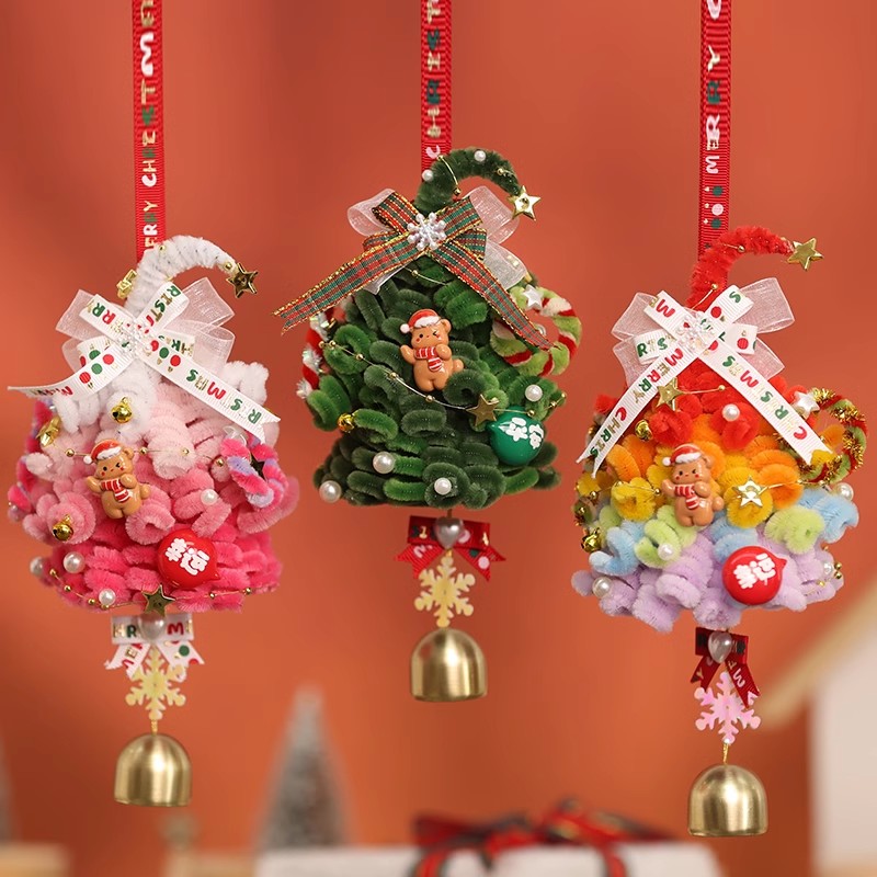 扭扭棒diy圣诞树材料包