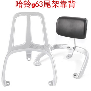 适用于哈铃g63 nqi电动车靠背国标车后扶手尾翼腰靠货架备箱衣架
