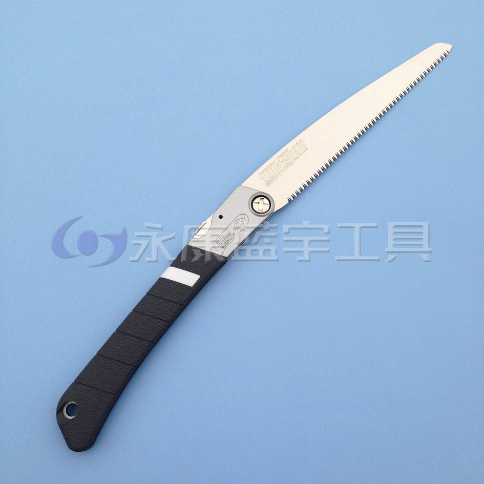 日本冈田锯z牌折叠锯子tuck-in210细目 手锯木工锯子园林园艺工具