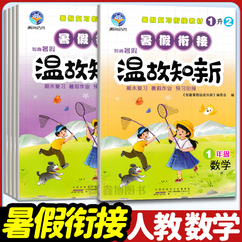 2026智趣温故知新暑假作业数学人教版小学生一年级二年级三年级四年级五年级下册暑假作业复习预习暑假衔接 - 实物图