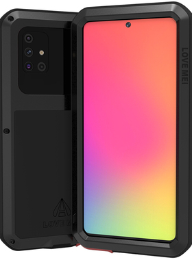 军事防摔装甲适用三星A53手机壳A52金属A54硅胶套A42全包A32 5G保护A71男A51个性A50新款A70S三防A34双面A72