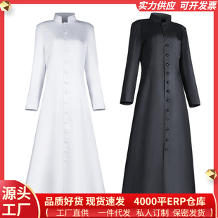 厂家直销万圣节演出服多色可选量大从优C290牧师服扮演服饰